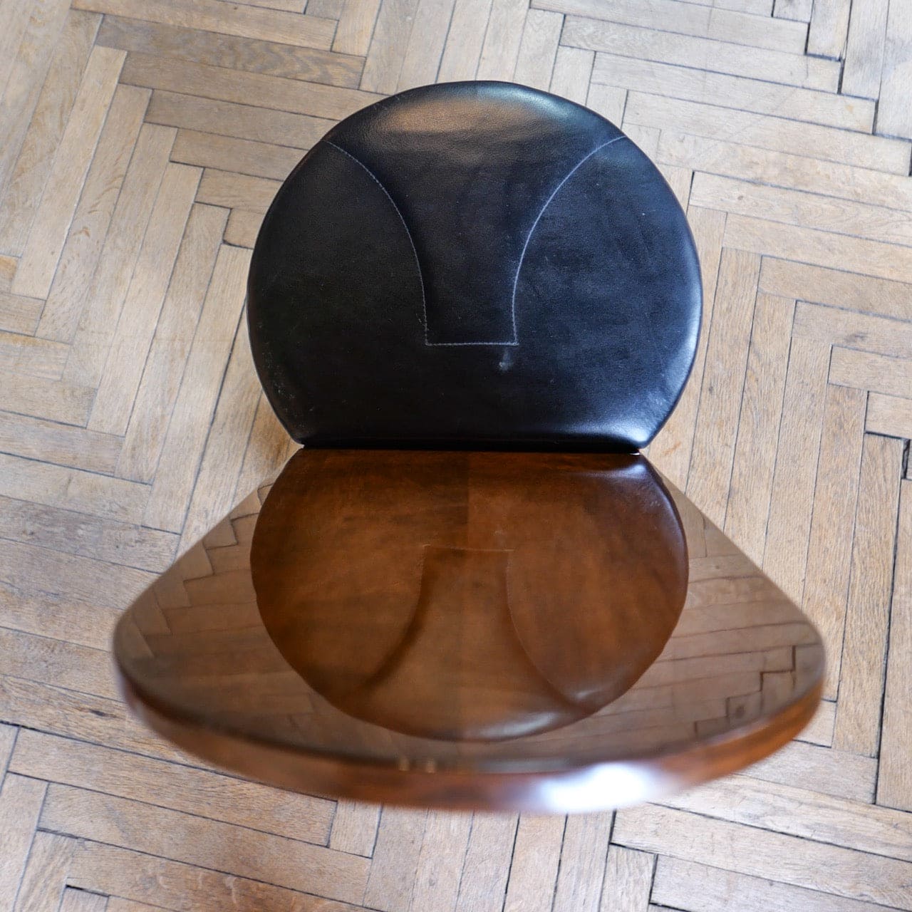 Ensemble de salle à manger en bois marron par Marco Zanuso pour Poggi