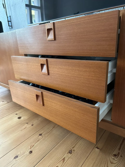 Vintage Sideboard Teakholz von Palette Möbelwerk braun