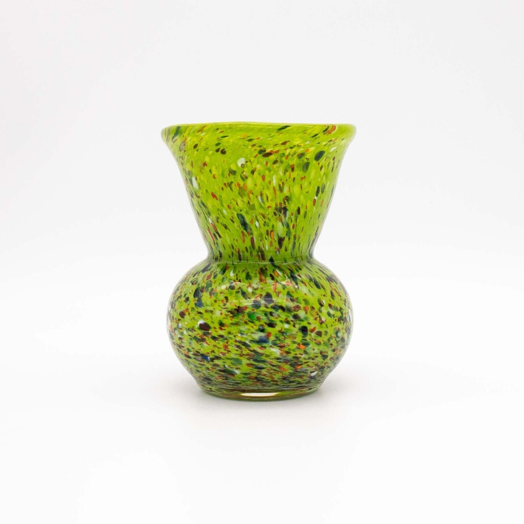 Buy Green Handmade Vintage Glass Vase by Tandlas