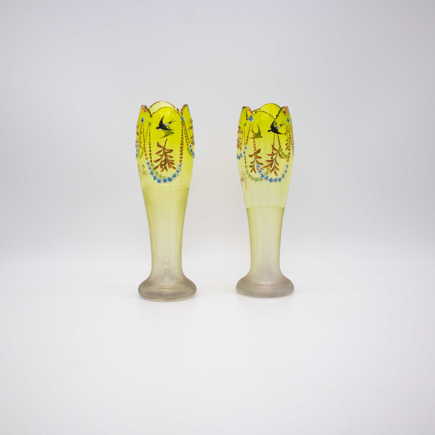 Gläserpaar Teplitz, Seitenansicht rechts