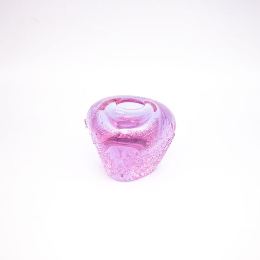 Vintage Vase von Miroslav Klinger für Sklo Union klein