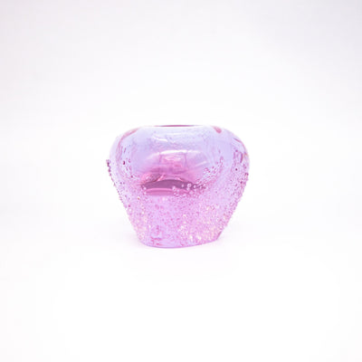 Vase vintage de Miroslav Klinger pour Sklo Union, petit modèle