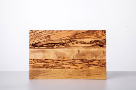 Handgemachtes Schneidebrett BENNY von MAOMI braun Holz neu