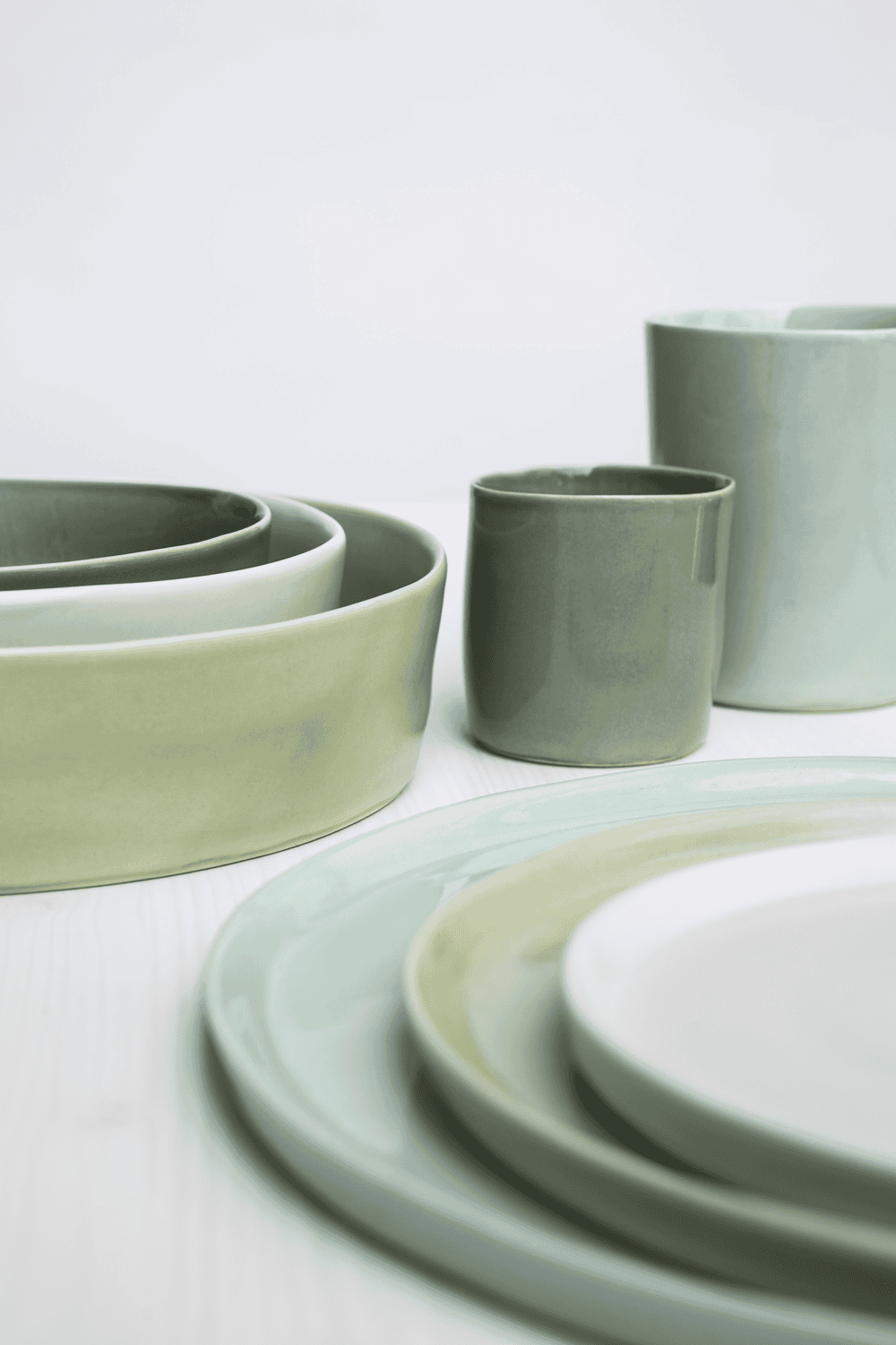 nouveau MAOMI ELEPHANT FEET Grande Assiette Lot de 2