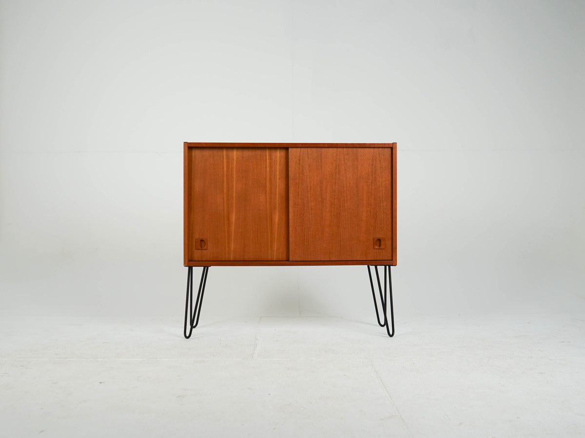 Vintage Teak Sideboard Dänemark Mid-Century