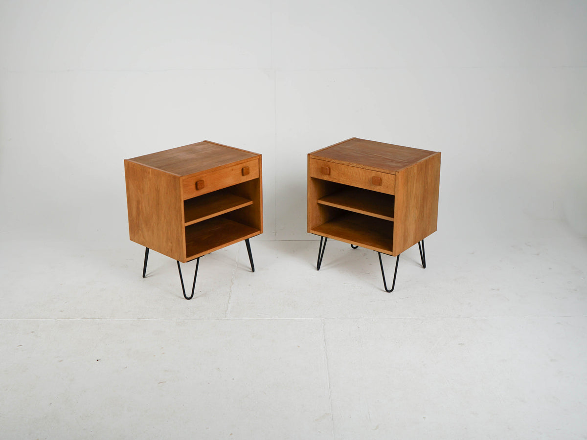 Vintage Nachttische Mid-Century