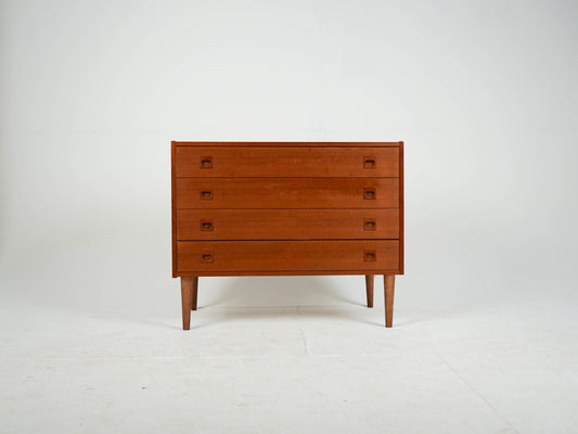 Vintage Kommode Teakholz Dänisch Mid-Century