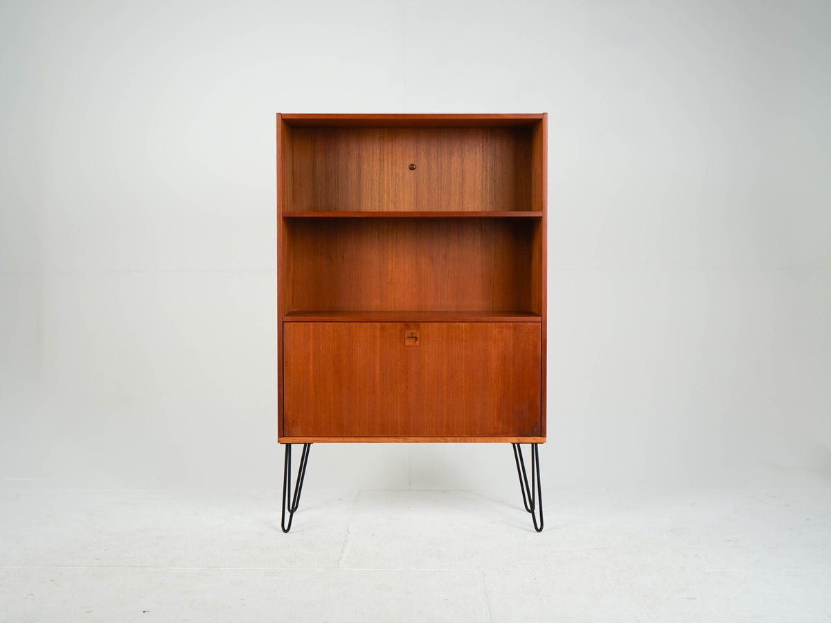 Vintage Barschrank aus Teak, Mid-Century 60er Jahre