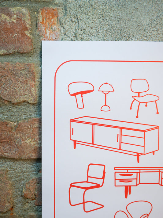 Vintage Art "The Future is Vintage" - Art Print No. 2