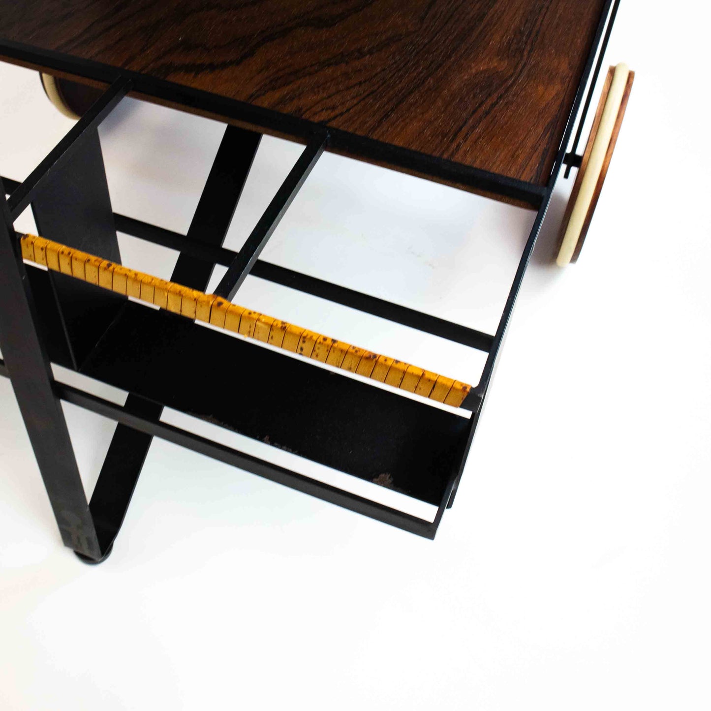 Chariot de service vintage par Cees Braakman pour UMS Pastoe Rosewood