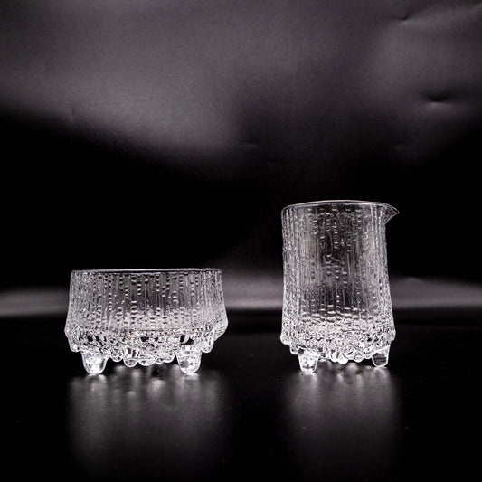 Vintage Milchkännchen und Zuckerdose Ultima Thule von Tapio Wirkkala für Iittala Set von 2