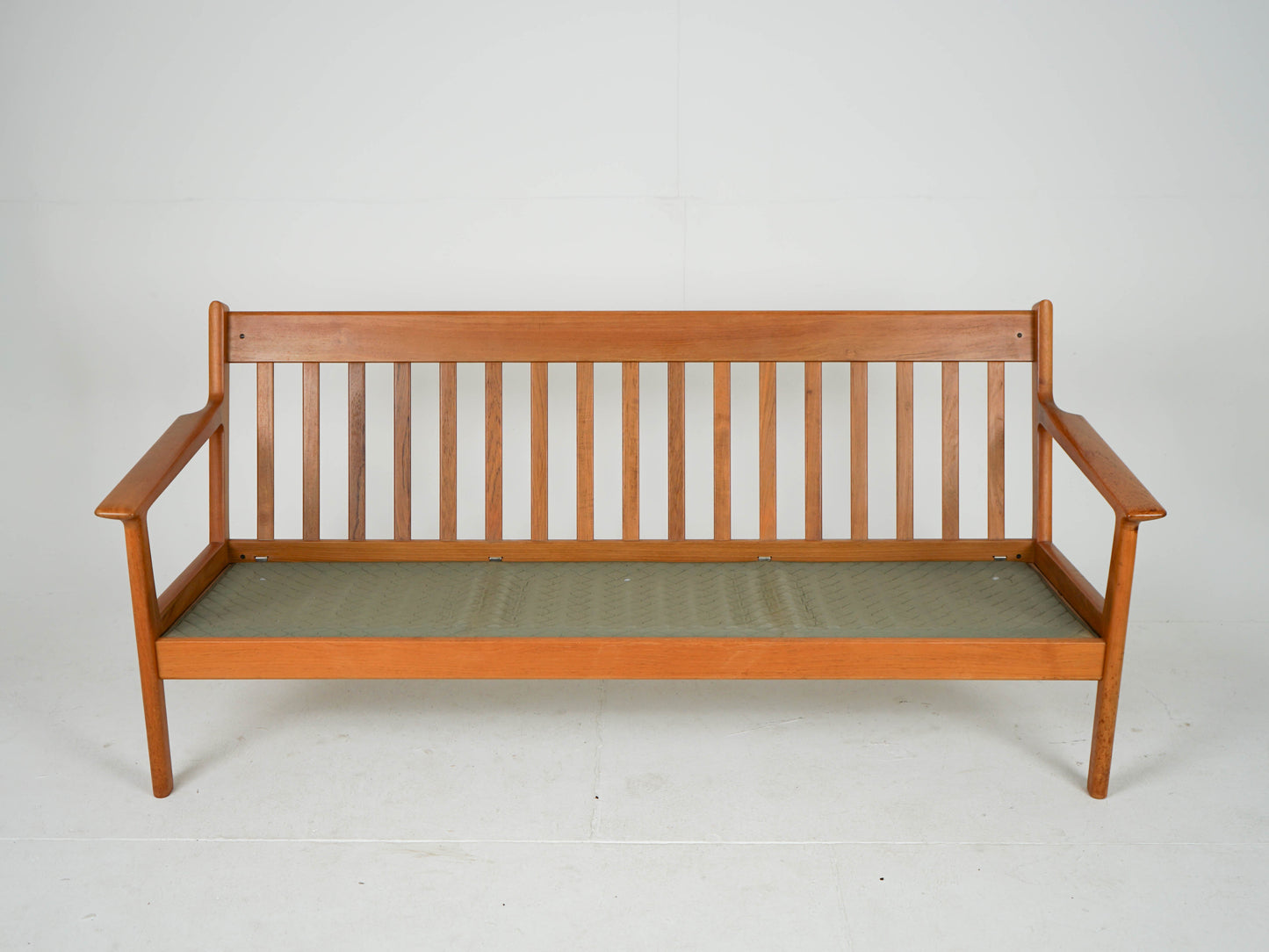 Vintage Teak Sofa "GE-265/3" von Hans Wegner für Getama