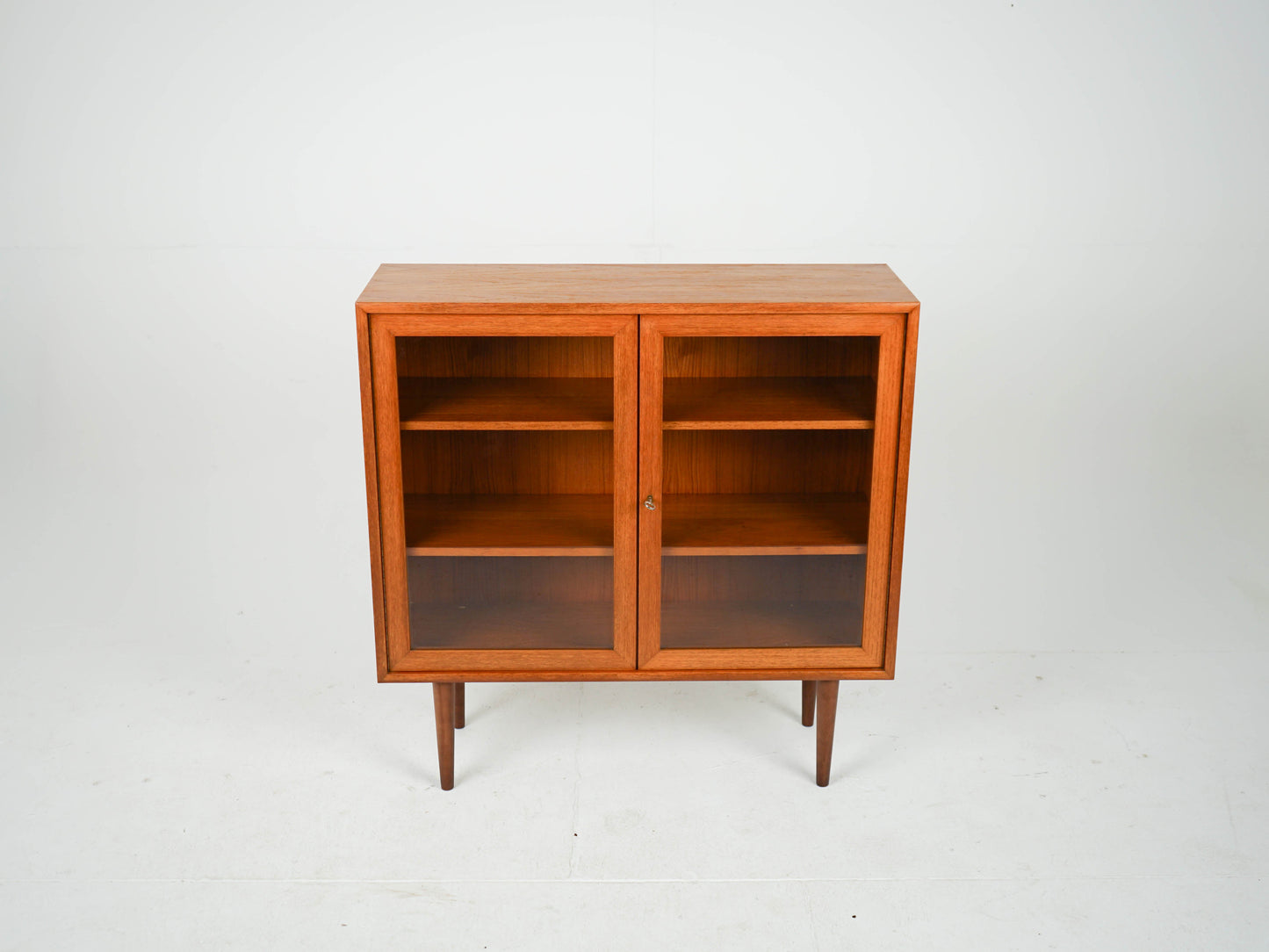 Vintage Teak Vitrine