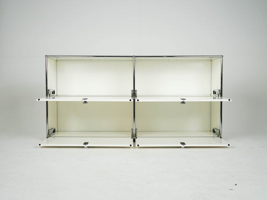 Vintage Kommode USM Haller Reinweiß RAL 9010