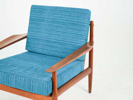 Vintage Sessel von Arne Vodder für Glostrup Møbelfabrik Teakholz warm