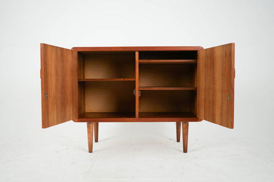 Vintage Teak Sideboard Schrank Anrichte Vinyl TV-Schrank