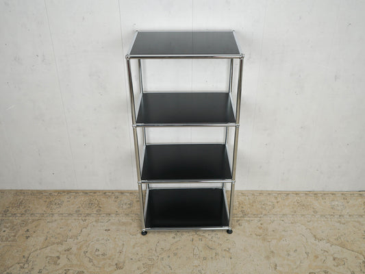 USM Haller shelf graphite black