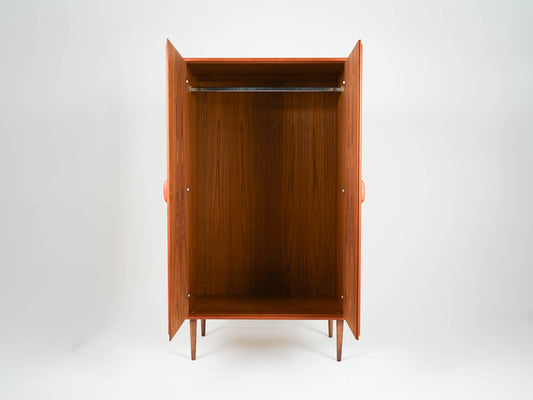 Vintage Kleiderschrank Teak Vinyl