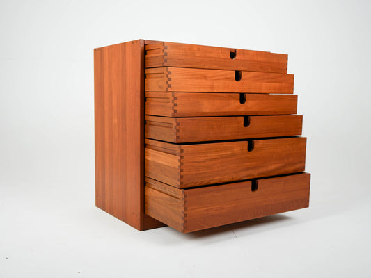 Vintage Kommode Teak dänisch 60er von unbekannt