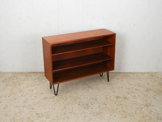 Étagère vintage en teck danois des années 60 rétro marron