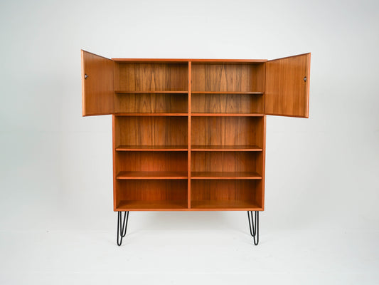Vintage Regal von Omann Jun für Omann Jun Teak Bücherregal