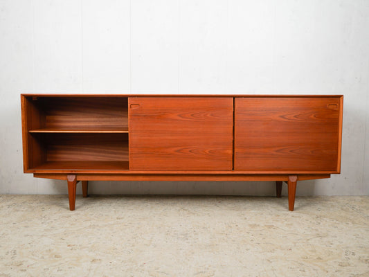 Vintage Teak Sideboard von Henry Rosengren für Dänisch braun 60er Mid Century