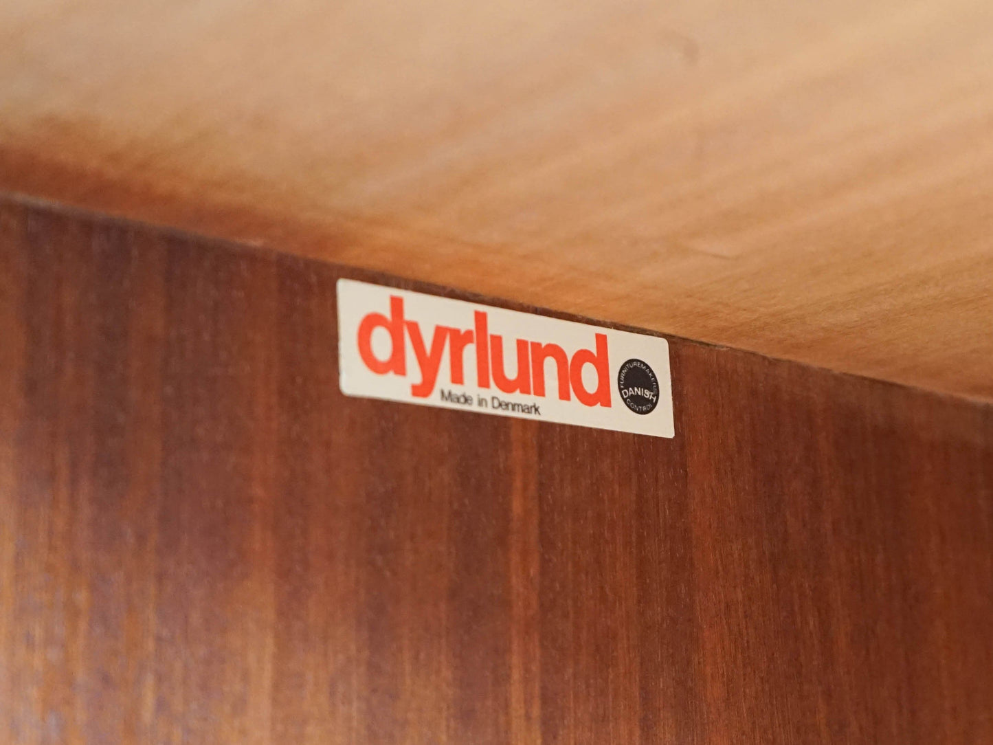 Buffet vintage en teck par Henry Rosengren pour le danois marron des années 60