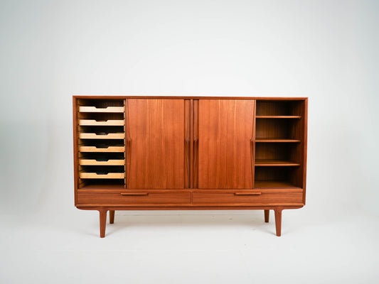 Vintage Highboard Modell 13 von Gunni Omann für Omann Jun