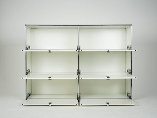 Vintage Kommode USM Haller für USM Haller Reinweiß RAL 9010