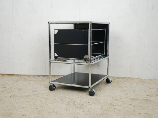 USM Haller mobile pedestal graphite black RAL 9011