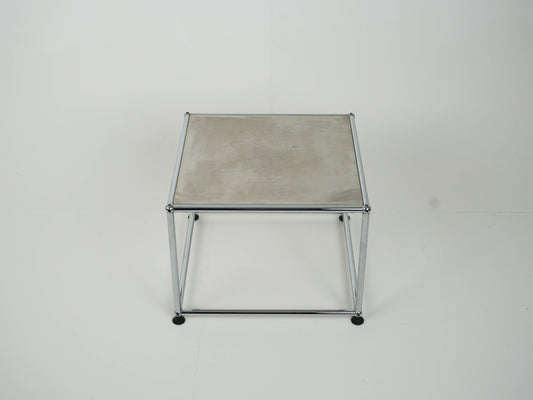 USM Haller Couchtisch Edelstahl