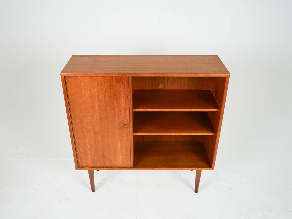 Vintage Barschrank Teakholz Dänemark Mid-Century