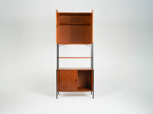 Vintage Teak Regal Bücherregal freistehend Mid Century