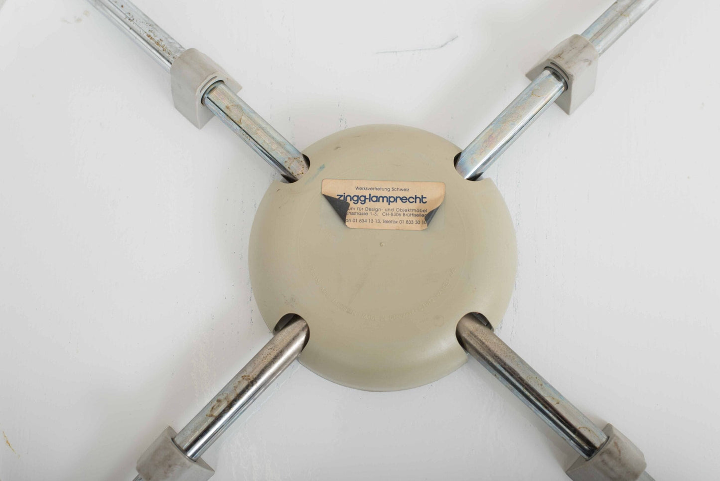 Chaise vintage d'Arne Jacobsen pour Fritz Hansen, blanche, prix à la pièce