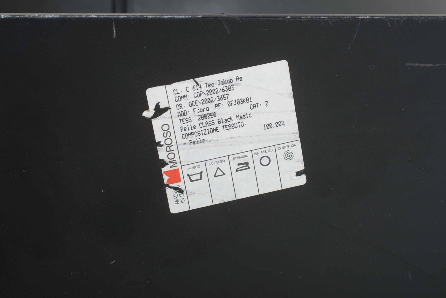 Vintage Fjord Sessel von Patricia Urquiola für Moroso schwarz Leder