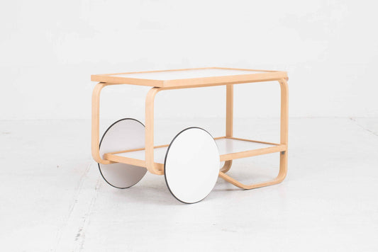 Vintage serving trolley 901 by Alvar Aalto for Artek