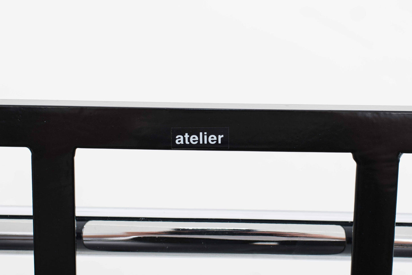 Vintage Sessel Moser & Ottoman von Werner Max Moser