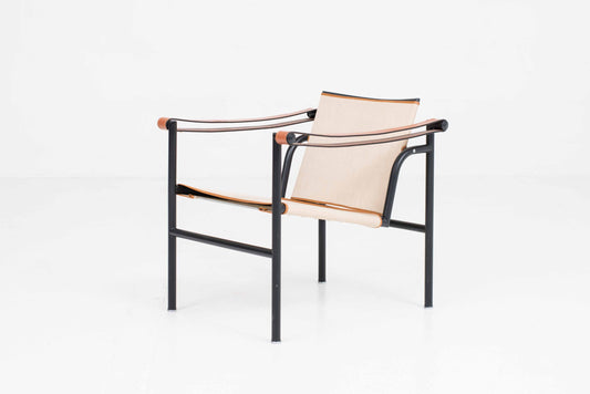 Vintage Clubsessel LC1 von Le Corbusier, Charlotte Perriand, Pierre Jeanneret für Cassina