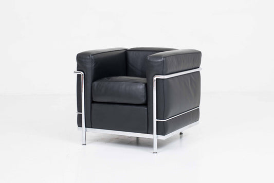 Vintage Loungesessel LC2 von Le Corbusier für Cassina