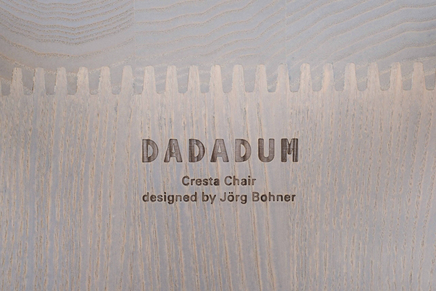 Vintage Stuhl Cresta von Jörg Boner für Dadadum in Esche Granit