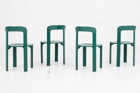 Chair Type 3300 by Bruno Rey for Dietiker in moss green