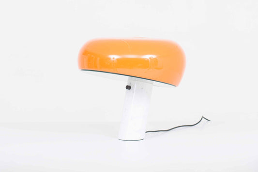 Vintage Hängeleuchte Snoopy von Achille und Pier Giacomo Castiglioni für Flos Orange