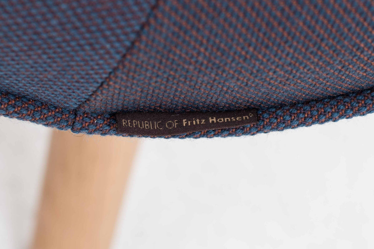Vintage Sessel VIA57 von KiBiSi für Fritz Hansen in Blau