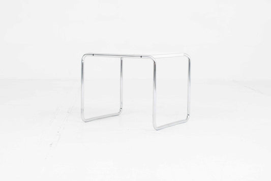 Vintage coffee table Laccio 1 by Marcel Breuer for Gavina/Knoll in white