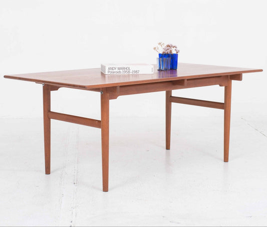 Vintage Tisch von Hans J. Wegner für Andreas Tuck Holz 1960er Jahre