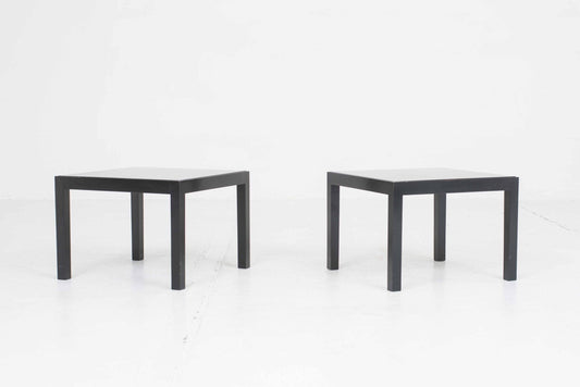 Table basse vintage RH 603 de Robert Haussmann pour Haussmann & Haussmann noire