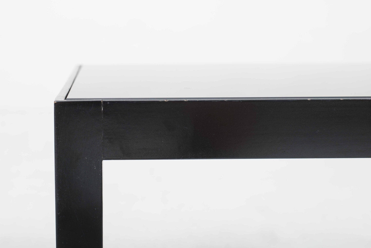 Table basse vintage RH 603 de Robert Haussmann pour Haussmann & Haussmann noire