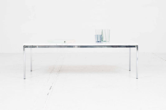 Vintage Marmor Couchtisch von Florence Knoll für Wohnbedarf