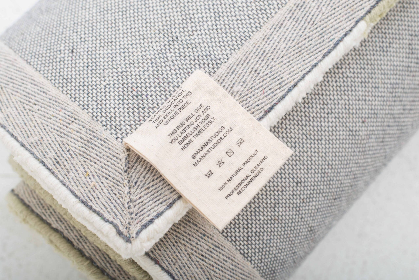 Vintage carpet Muun by STUZH38 for MAANA STUDIO Mid Century Modern Space Age