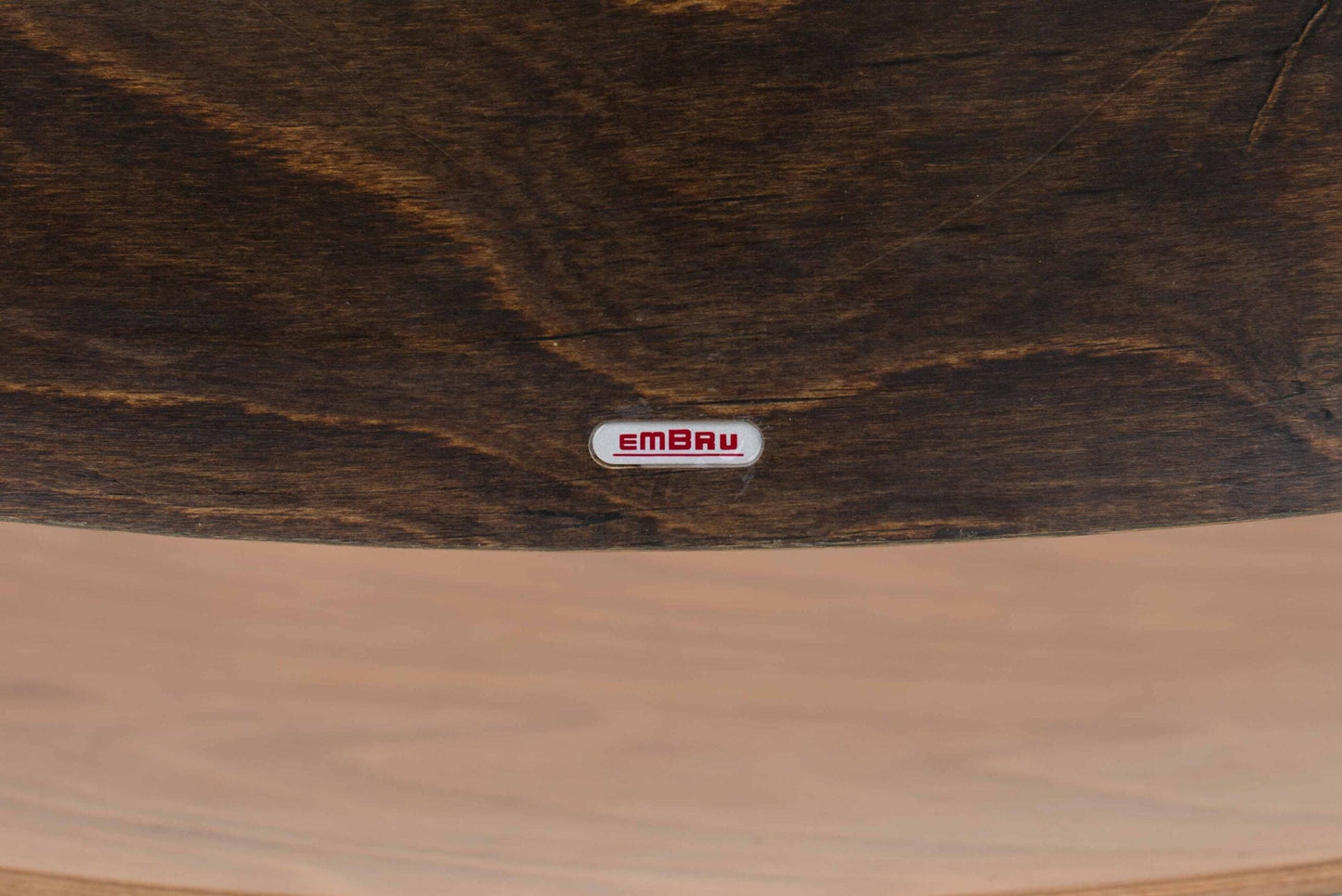 Chaise vintage de Christophe Marchand pour Embru en marron